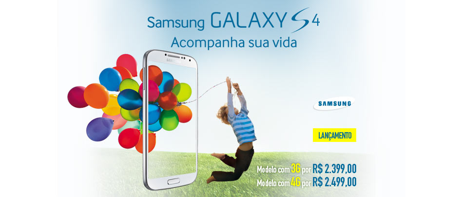 Lançamento Samsung Galaxy S4
