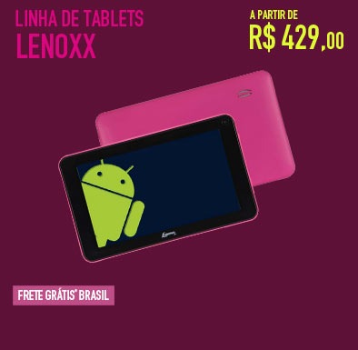 Linha de Tablets Lenoxx