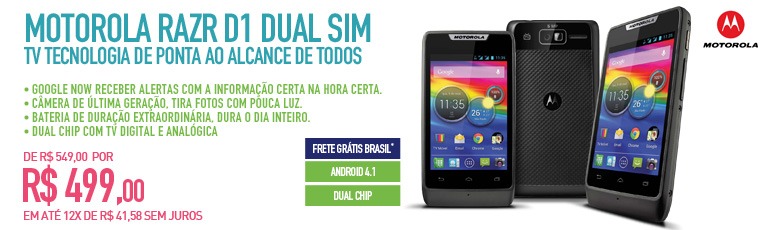Motorola Razr D1 Dual Sim