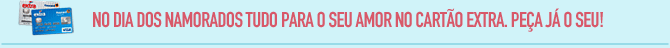 O &uacute;nico Shopping Mercado onde voc&ecirc; encontra as vantagens do cart&atilde;o Extra. Confira!