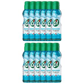 Limpador Cif Uso Geral Purificante Perfumes 450ml  12 Unidades