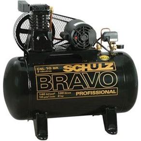 Compressor de Ar Schulz Profissional Bravo CSL 10/100L - 110V