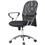 Cadeira Office Business c/ Encosto em Net Nylon e Função Relax - Preta - Importado