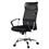 Cadeira Office Detroit em Nylon c/ Apoio para Cabeça e Função Relax - Preta - Importado