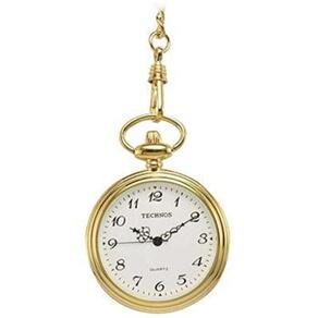 Rel&oacute;gio de Bolso Social Technos Classic 2035UE / 2B - Dourado - cod: 62523