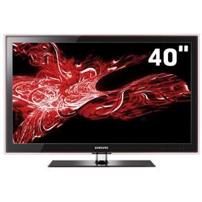 TV 40" LED Samsung Série C5000 UN40C5000QMXZD Full HD c/ Entradas HDMI e USB e Conversor Digital