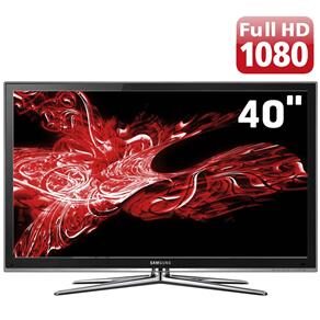 TV 40" LED Samsung Série C6900 UN40C6900 Full HD c/ Conexão à Internet*, Entradas HDMI e USB e Conversor Digital - 120Hz