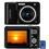 Câmera Digital Samsung ES25 Preta c/ 12,2 MP, LCD 2,5", Zoom Óptico 4x, Detector de Faces e Detector de Sorrisos + Cartão SD 2GB