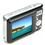 Câmera Digital Samsung ES25 Preta c/ 12,2 MP, LCD 2,5", Zoom Óptico 4x, Detector de Faces e Detector de Sorrisos + Cartão SD 2GB