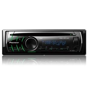 MP3 Automotivo Pioneer DEH-4280SD c/ Entrada Auxiliar Frontal, USB Slot p/ Cartão e Interface c/ iPod e iPhone