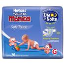 Fralda Turma da Mônica Soft Touch c/ 20 Unidades - Tam. G