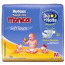 Fralda Turma da Mônica Soft Touch Tam. M c/ 24 Unidades
