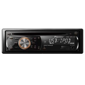 MP3 Player Pioneer DEH 2280UB c/ Entrada Auxiliar Frontal, USB e Interface c/ iPod