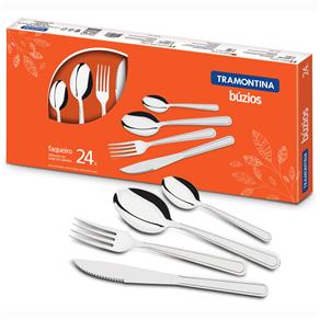 Faqueiro Tramontina Búzios 24 Peças - Inox