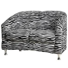 Sofa 2 Lugares Gazin Roma - Zebra - cod: 349215