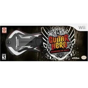 Jogo Guitar Hero: Warriors of Rock c/ Guitarra Controle - Wii - 257362