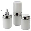 Conjunto p/ Banheiro Forma Acquaset Branco - 3 Peças