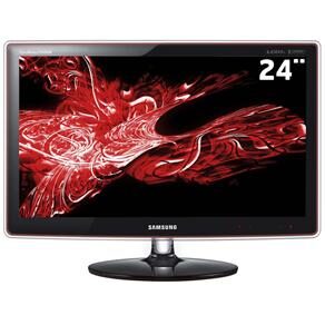 TV Monitor 24" LCD Samsung ECOFIT P2470HN Full HD c/ Entrada HDMI