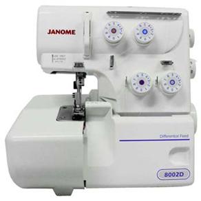 Máquina de Costura Janome Overlock 8002D - Branca