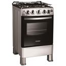 Fogão Consul 4 Bocas Facilite CF550BR c/ Timer - Inox