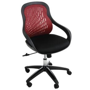 Cadeira Home Office Organic Vermelho - Importado