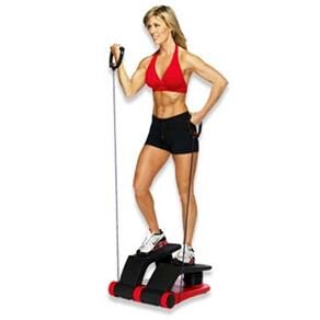Air Climber Polishop - Preto/Vermelho + DVD Runner + Guia de Alimentação