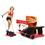 Air Climber Polishop - Preto/Vermelho + DVD Runner + Guia de Alimentação