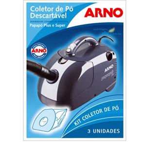 Saco Descart&aacute;vel p / Aspiradores Arno Papap&oacute; Plus e Super - 3 Unidades - cod: 184249