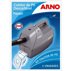 Saco Descart&aacute;vel p / Aspiradores Arno Papap&oacute; - 3 Unidades - cod: 184252
