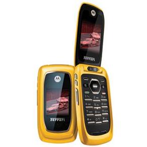 Nextel Motorola i897 Ferrari Amarelo c/ Câmera 2MP, Bluetooth, GPS, MP3 Player e Cartão 2GB