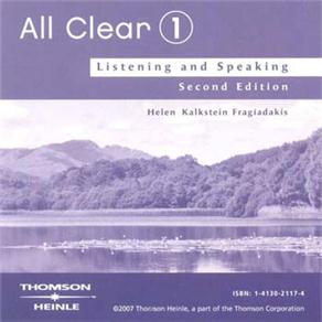 All Clear CD - Audio: Listening And Speaking - Level 1 - cod: 9781413021172