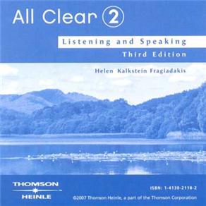 All Clear CD - Audio: Listening And Speaking - Level 2 - cod: 9781413021189