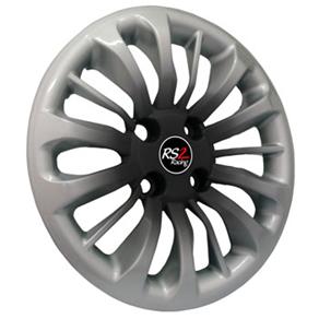 Jogo c / 4 Calotas Aro 14 Luxcar SS 4000 2232 Preto / Prata - cod: 346519