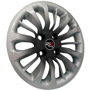 Jogo c / 4 Calotas Aro 13 Luxcar SS 4000 2237 Preto / Prata - cod: 346522