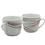 Aparelho de Jantar, Chá e Café Blu Frankfurt Porcelana - 42 Peças