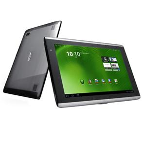 Tablet Acer Iconia A500 - 10S32a c / 32GB, Wi - Fi, Bluetooth, C&acirc;mera 5MP, Mini HDMI, Aceler&ocirc;metro, Tela 10.1 &acute; e Android Honeycomb 3.0 - cod: 421936