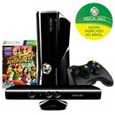 Console Microsoft Xbox 360 com 250GB de Memória + Kinect + Jogo Kinect Adventures - X360