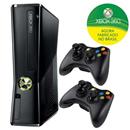 Console Microsoft Xbox 360 com 4GB de Memória + Controle sem Fio + Controle Wireless Microsoft Preto - X360