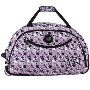 Sacola para Viagem Choice Bag Hello Kitty com Rodinha HKFU104 Grande - Rosa - cod: 461244