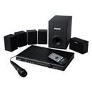 Home Theater Amvox AMT 1200 5.1 Canais c/ Karaokê, Entrada USB e Ripping – 100 W