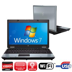 Notebook HP ProBook 6455b com AMD Turion II P520 com tecnologia Vision Pro, 2GB, 250GB, Gravador de DVD, LED 14´´ e Windows 7 Professional - 439923