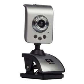 Webcam C3 Tech WB2104 - E 16MP com Microfone Integrado - Prata - cod: 473423