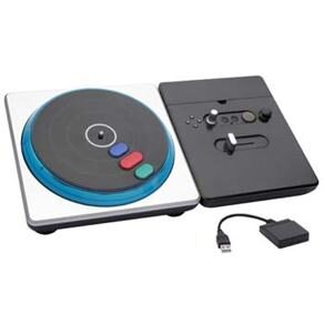 Toca Disco DJ Hero Integris para PS2 e PS3 - Preto / Cinza - cod: 706213