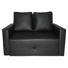 Sofá-Cama Souto Maior Stela com Baú - Preto - 706560