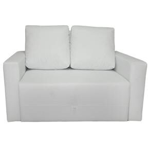 Sofá-Cama Souto Maior Stela com Baú - Branco - 706561