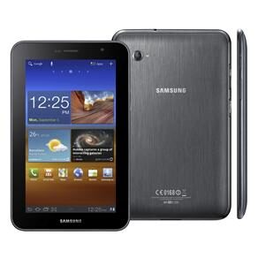 Tablet Samsung Galaxy Tab 7.0 Plus P6200 com Tela 7,0, Processador 1.2 GHz, 16GB, C&acirc;mera 3MP, 3G, Wi - Fi, GPS, Bluetooth e Android 3.2 - cod: 828679