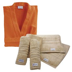 Jogo de Banho Gigante Karsten Maxy 5 Pe&ccedil;as + Roup&atilde;o Lepper Tahiti - cod: 1000032972