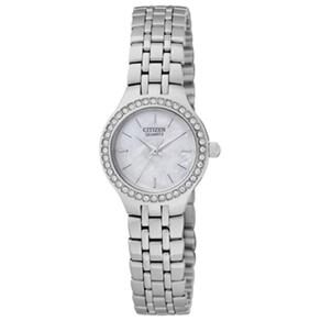 Rel&oacute;gio Feminino Anal&oacute;gico Citizen Ladies EJ6040 - 51D - Prata - cod: 849605