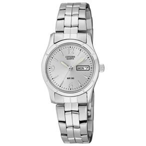 Rel&oacute;gio Feminino Anal&oacute;gico Citizen Quartz EQ0540 - 65A - Prata - cod: 849614
