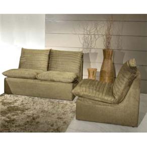 Sof&aacute; 1 e 2 Lugares Herval Alaska Plus - Verde - cod: 1000035214